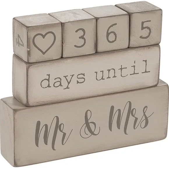 Wedding Day Countdown Calendar - Picture 1 of 4